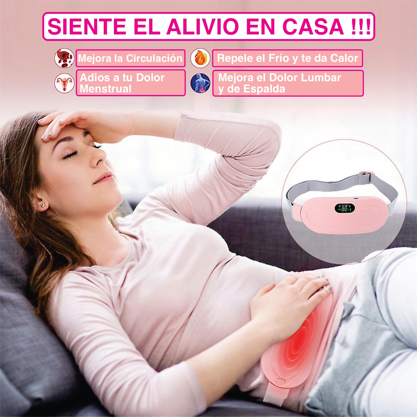 Relief™ cinturon para colicos menstruales