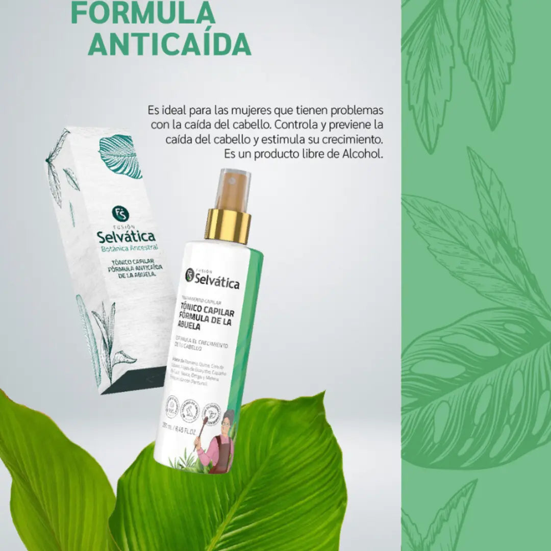 Elixir capilar® tratamiento anticaída.  Gratis  ampolleta Anticaída y Crecimiento