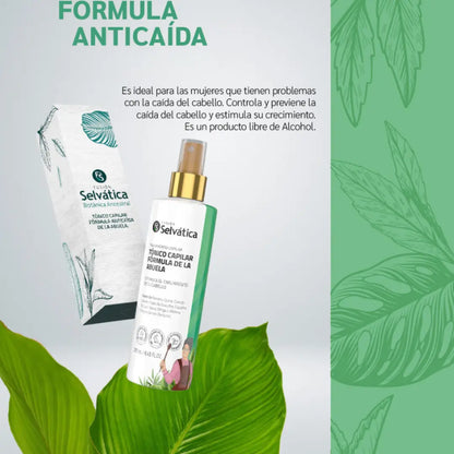 Elixir capilar® tratamiento anticaída.  Gratis  ampolleta Anticaída y Crecimiento