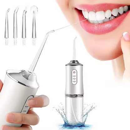 SmileCare™ irrigador dental + kit de limpieza bucal gratis